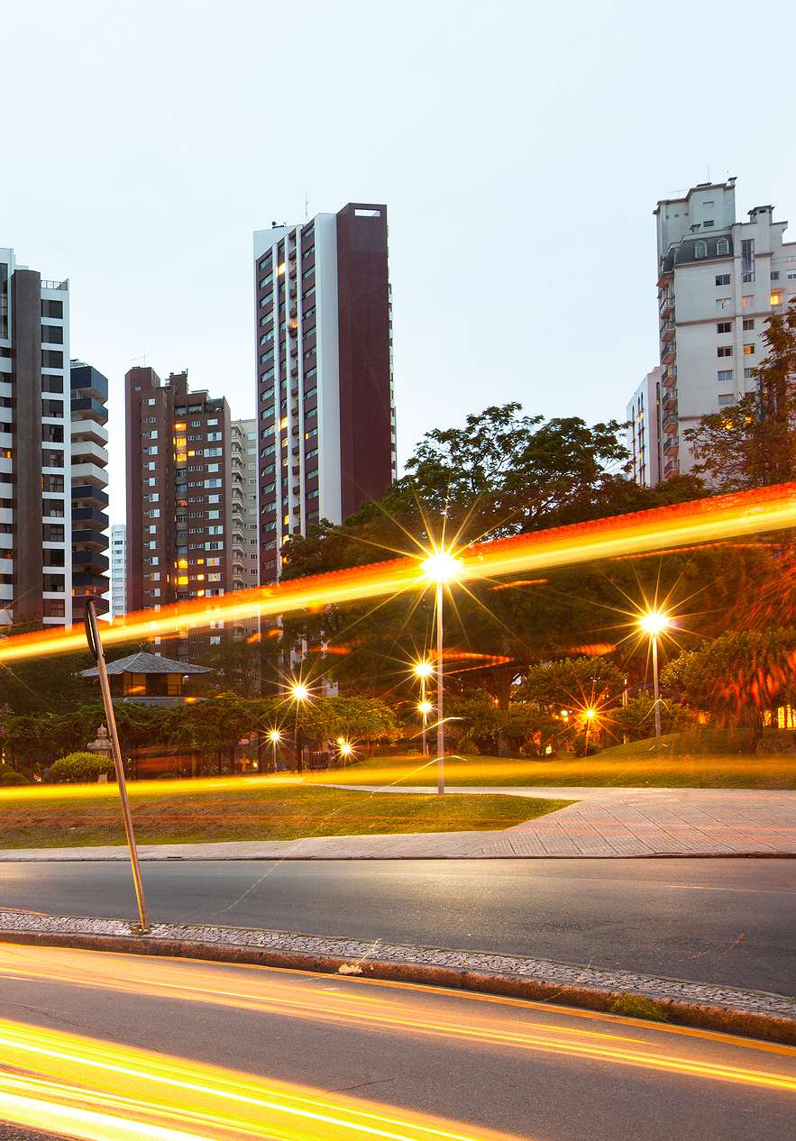 Barrio Batel, donde se encuentra el Pestana Curitiba, la zona más noble y cosmopolita con arquitectura sofisticada