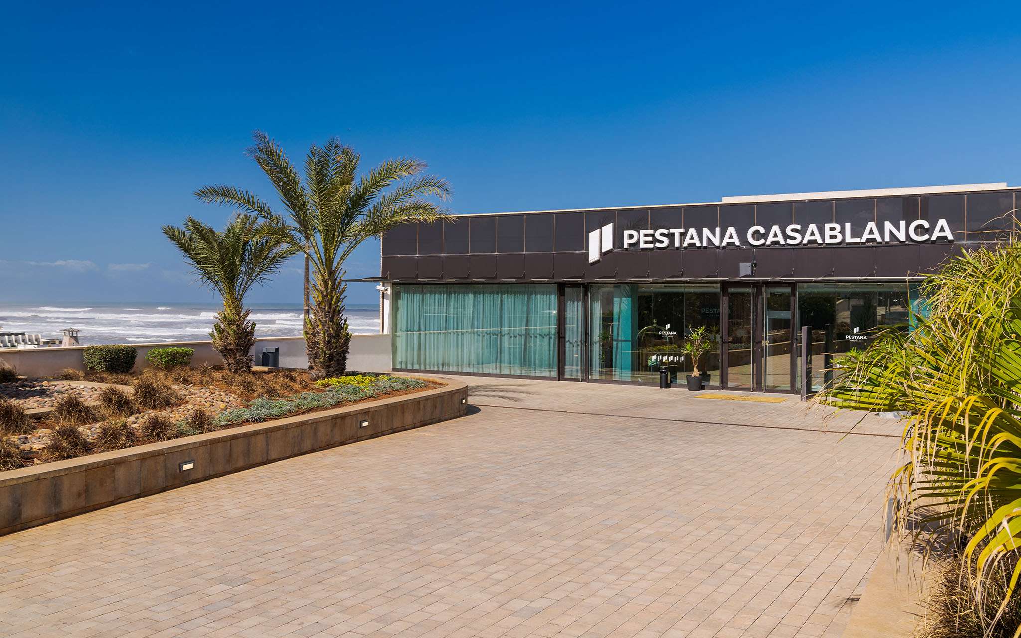 Exterior view of Pestana Casablanca, a 4-star hotel in Casablanca, Morocco