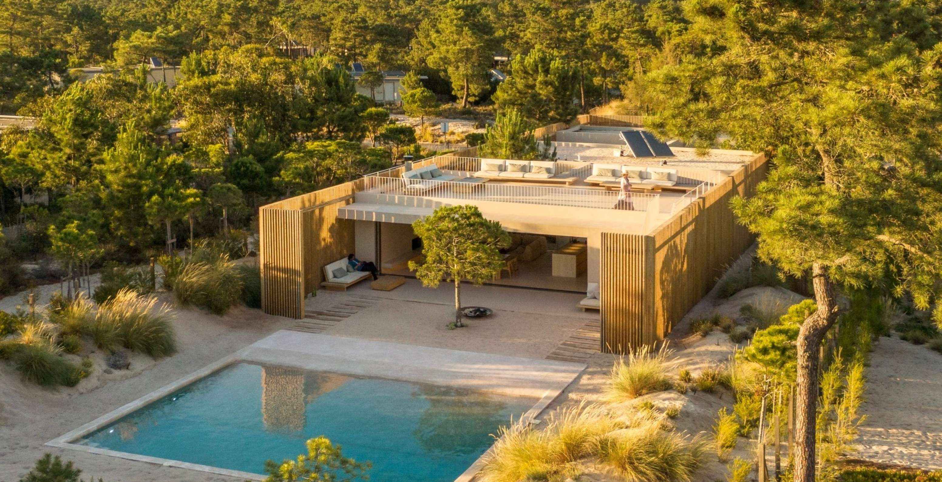 The Exclusive Premium Villas with Private Pool of Pestana Tróia Eco Resort have a pool in the middle of nature