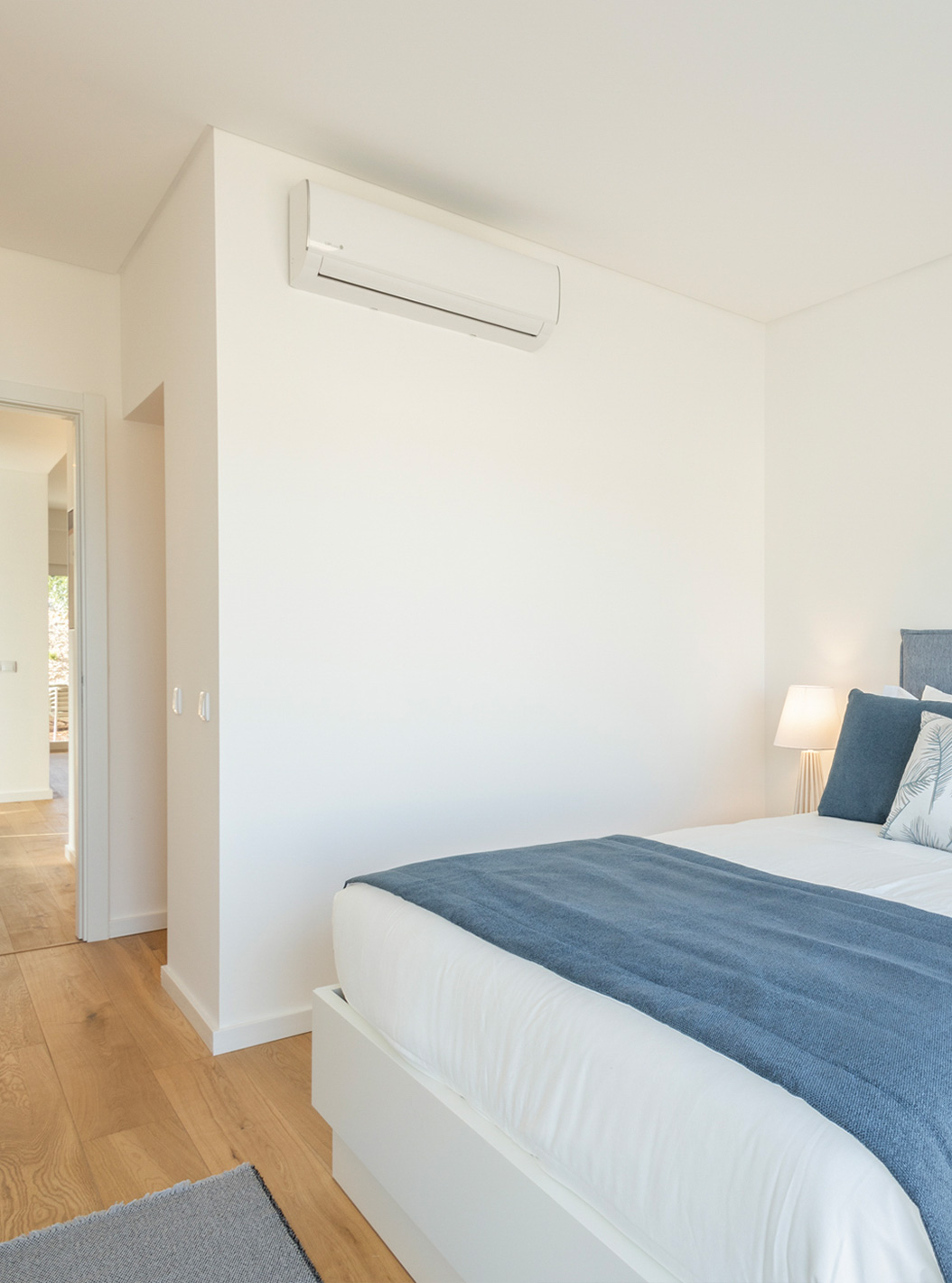 The First Floor 3 Bedroom Apartment - 4 Adults at Pestana Valley Nature Village has a double bed and air conditioning