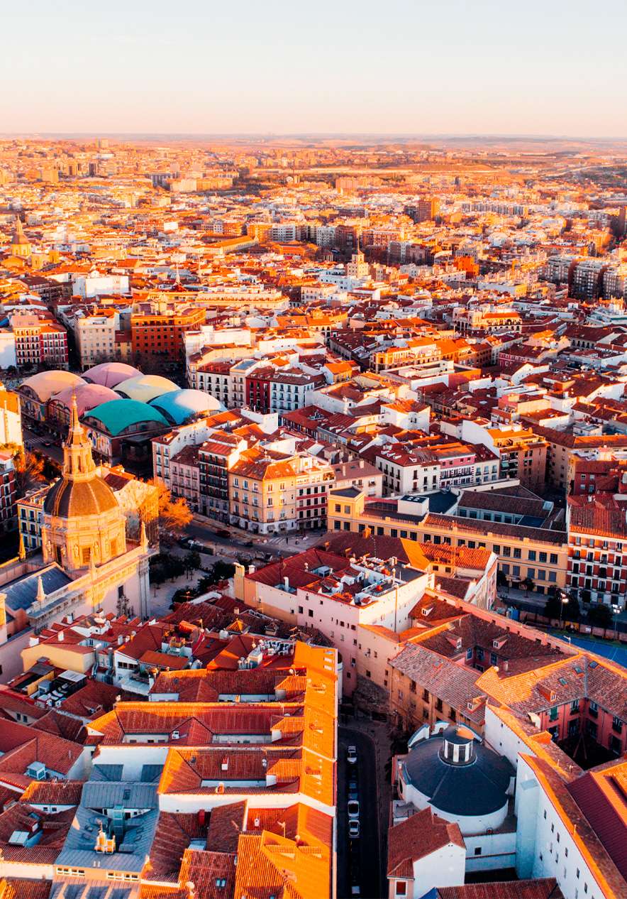 Discover Spain and explore the beauty of its architecture in central locations, rich culture, and traditional cuisine.