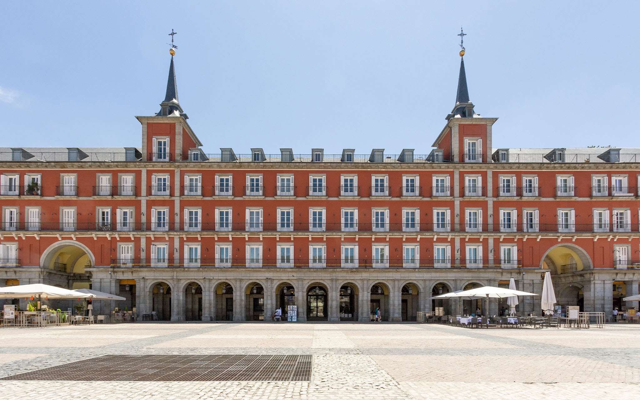 Edificio de Pestana Plaza Mayor Madrid, hotel en el centro histórico de Madrid, ubicado en Plaza Mayor de Madrid