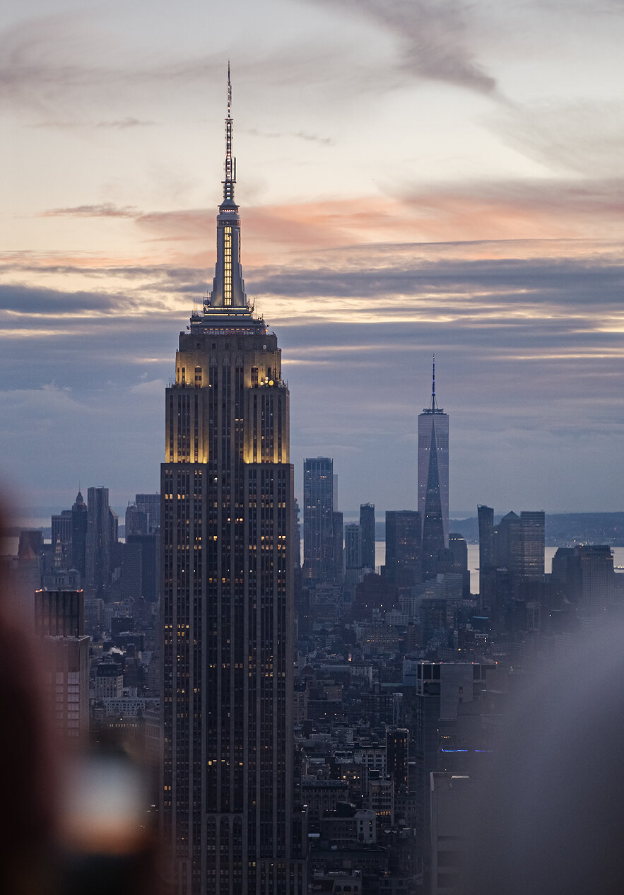 Descubra los EE.UU. y disfrute de las mejores vistas de la ciudad y del Empire State Building en Nueva York.