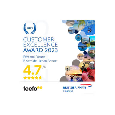Customer Excellence Award, British Airways, 2023 - Pestana Douro Riverside